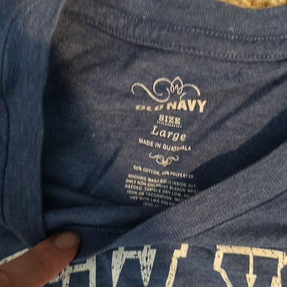 New York Giants, Old Navy T-shirt size large - Picture 2 of 3
